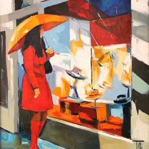 La femme en rouge