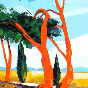 Les arbres rouges