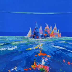 La voile bleue