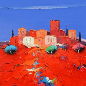 Paysage pourpre